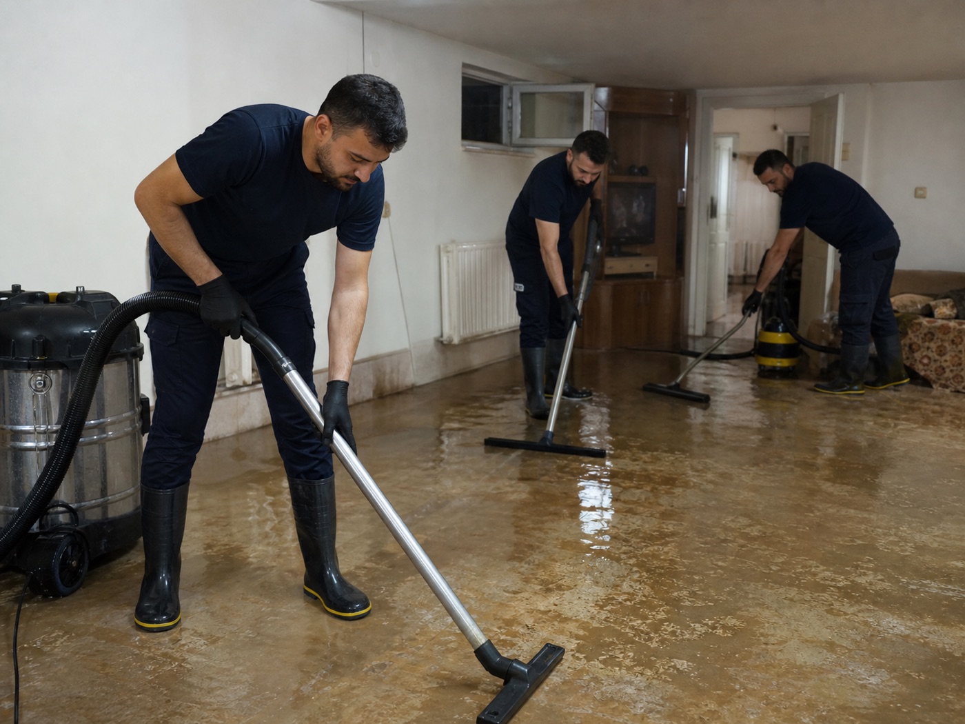 Su Baskını Sonrası Temizlik